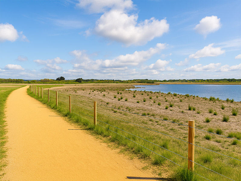 Access to adjacent Country Park & Lake