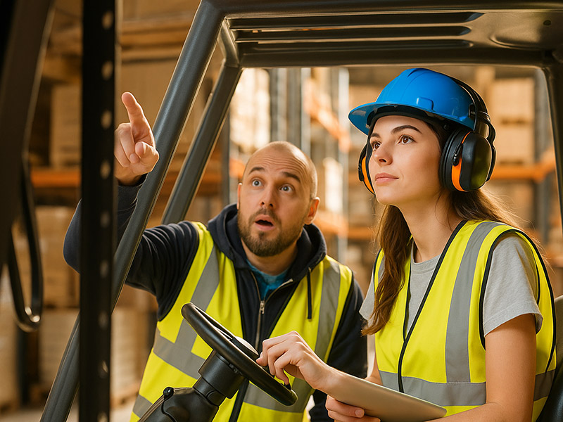 In House Qualified Forklift Trainers
