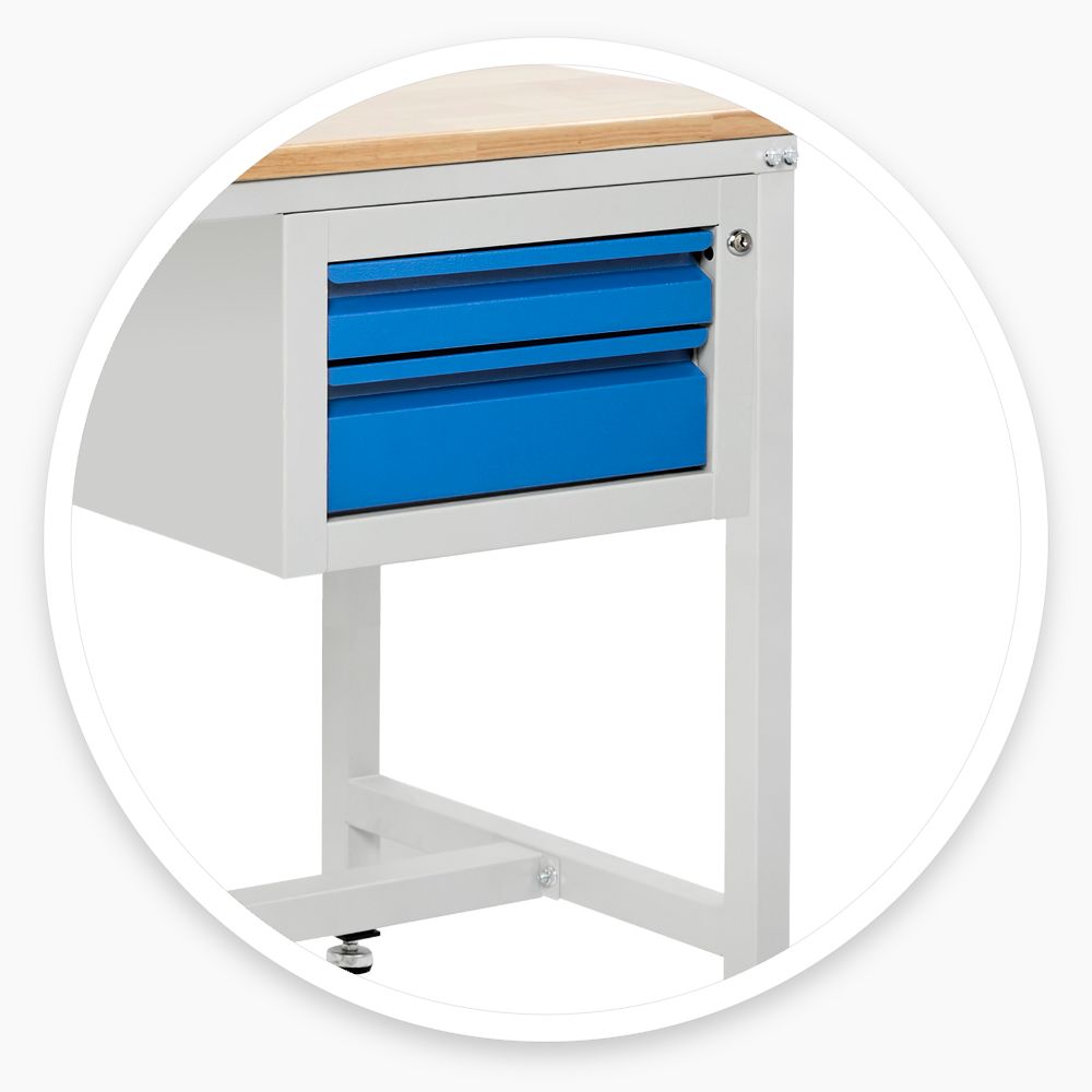 Industrial Workbench Table