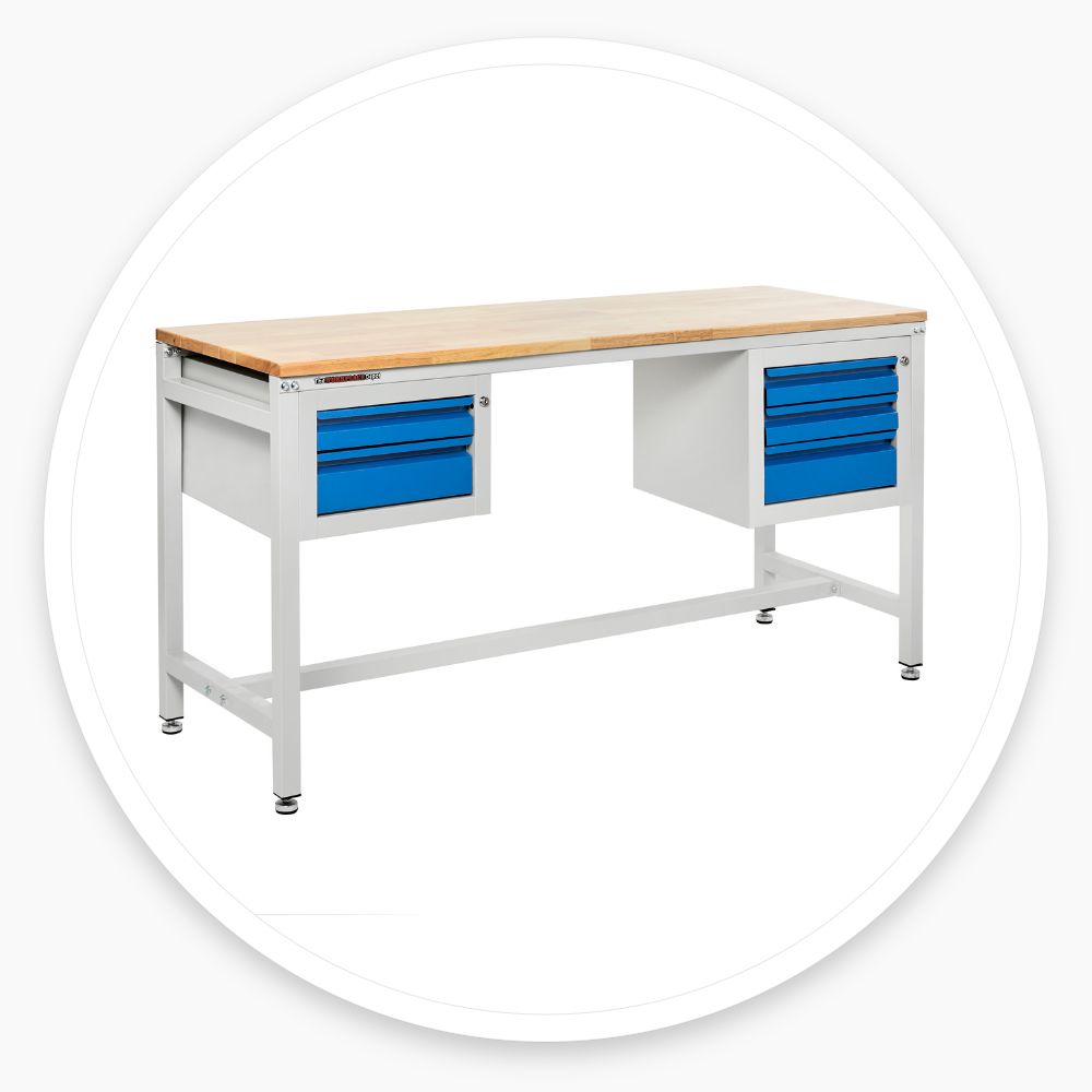 Metal Frame Workbench