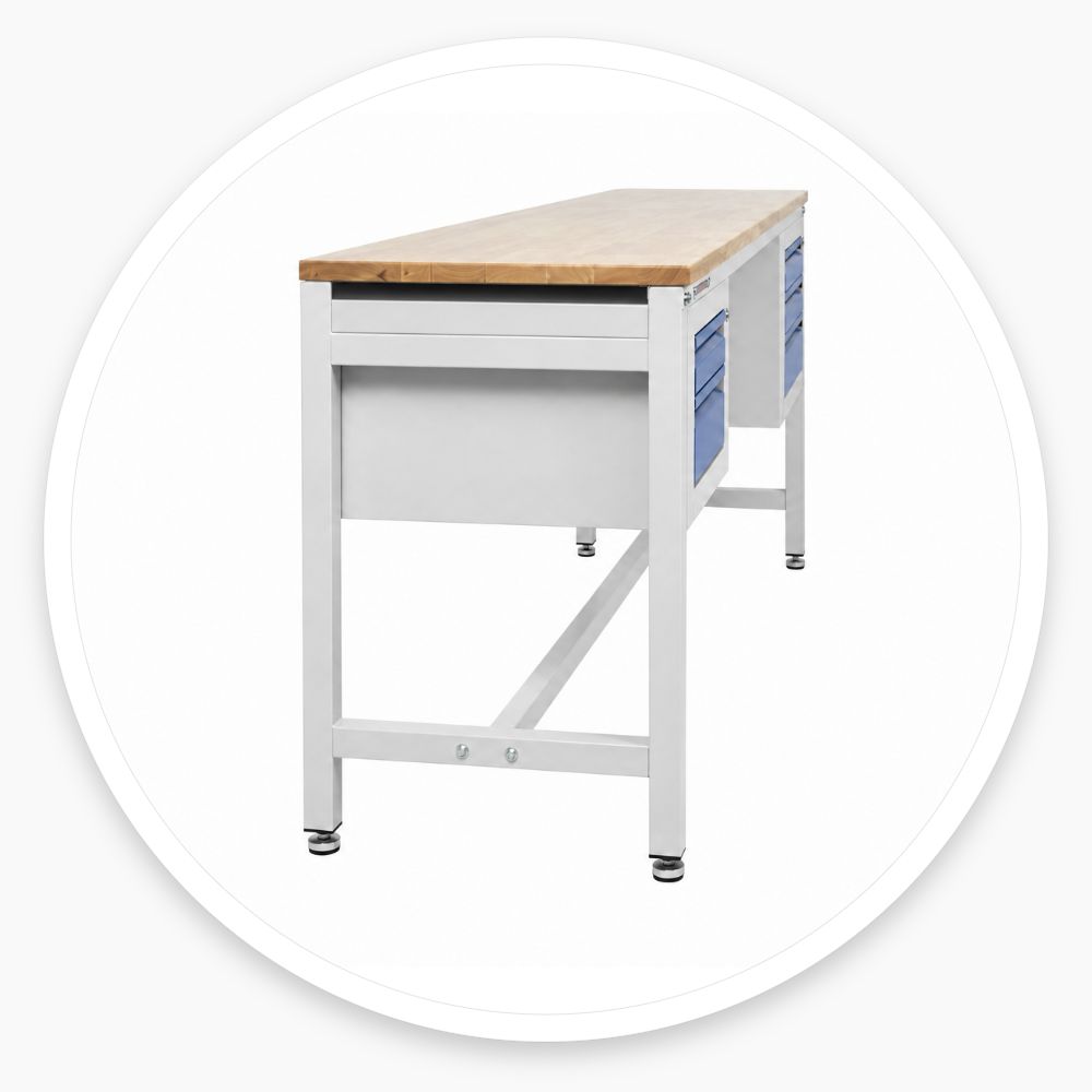 Metal Frame Workbench