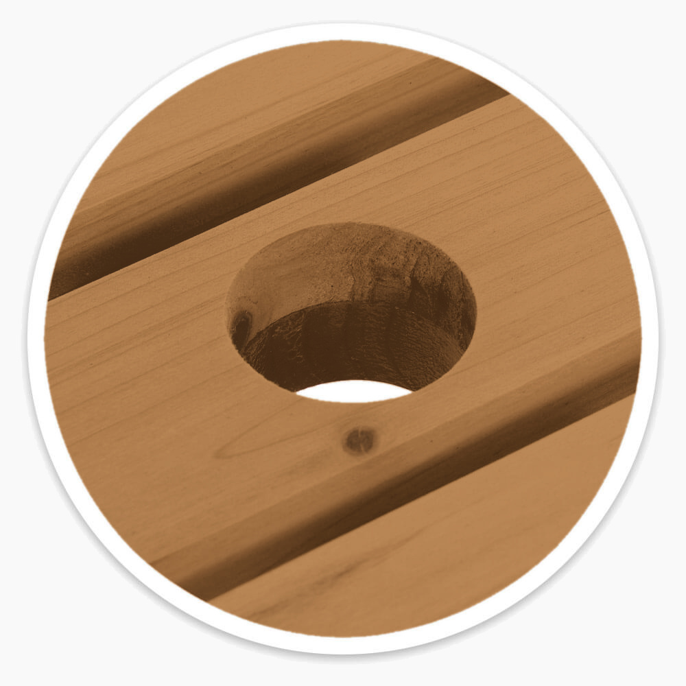 Walnut Picnic Bench