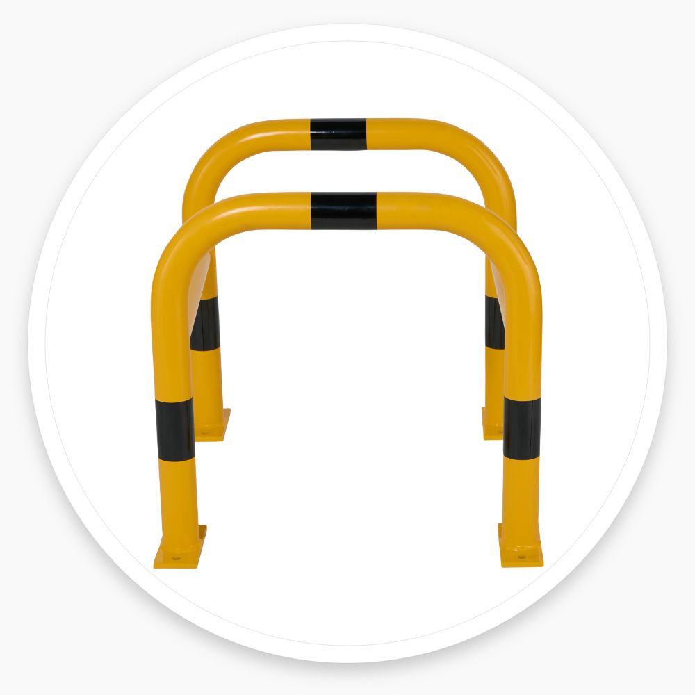 Black and Yellow 360 Column Protector