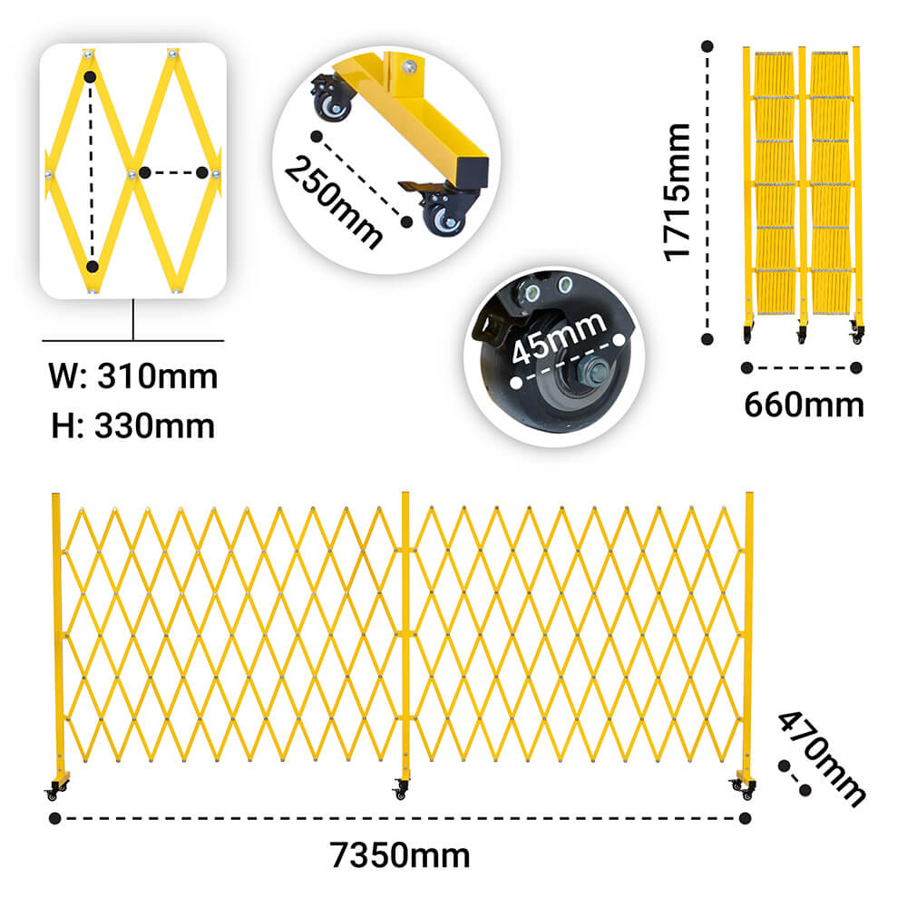 Metal Safety Barriers