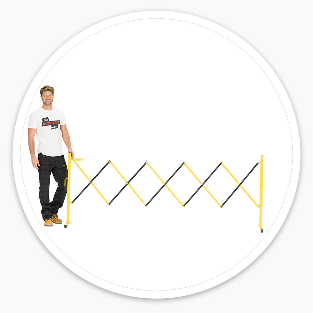 Small Expanding Safety Barrier Free Delivery