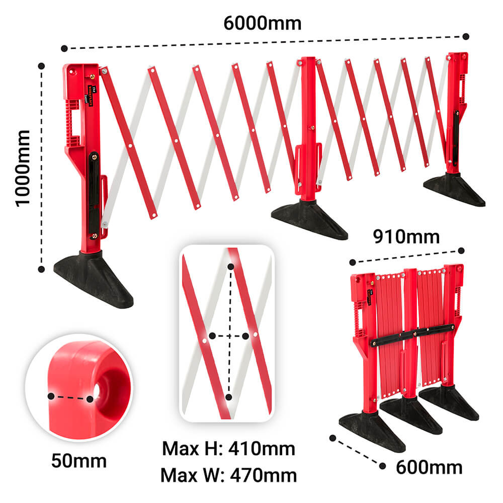 Large Collapsible Barrier