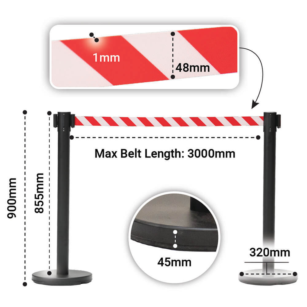 Retractable Stanchions