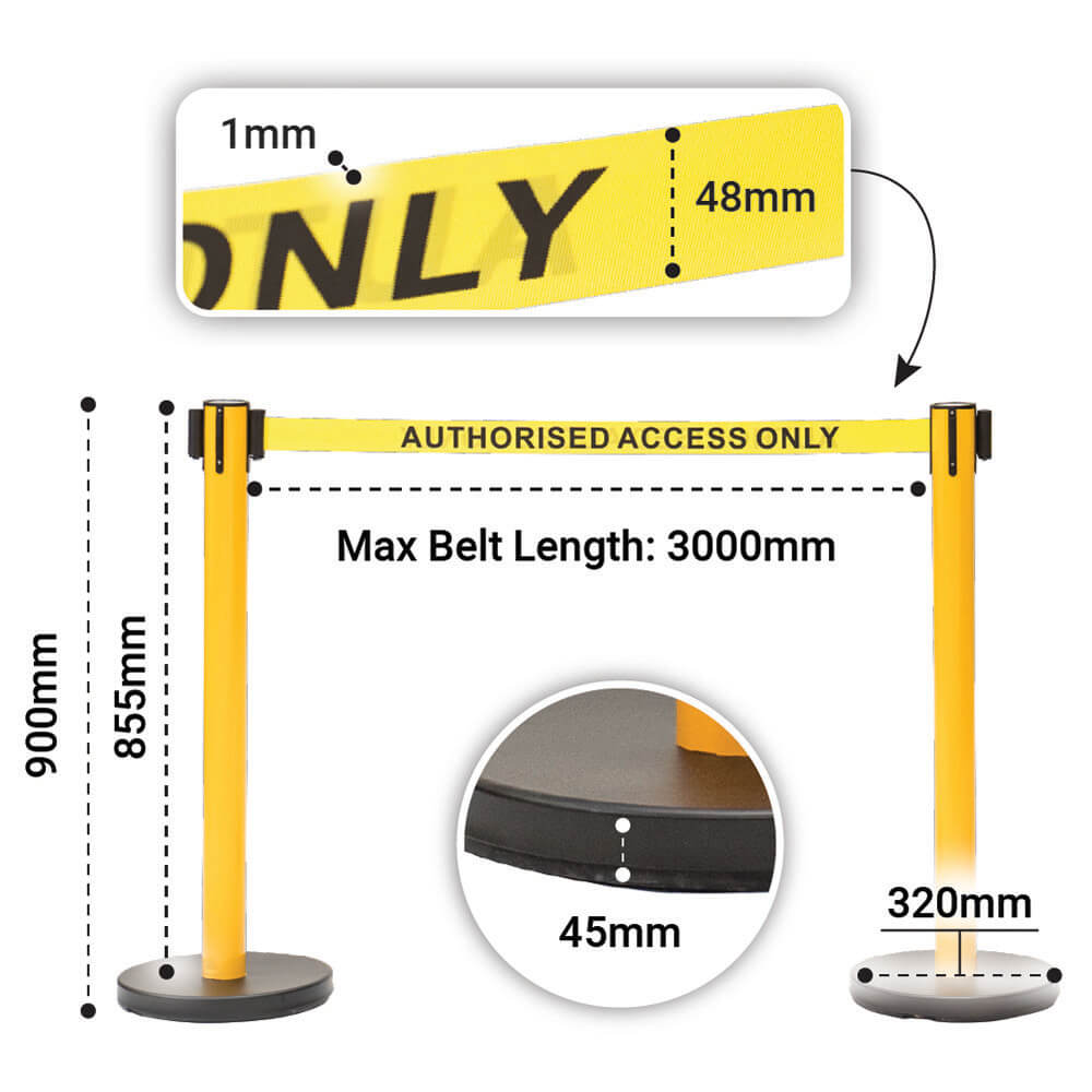 Retractable Safety Barriers