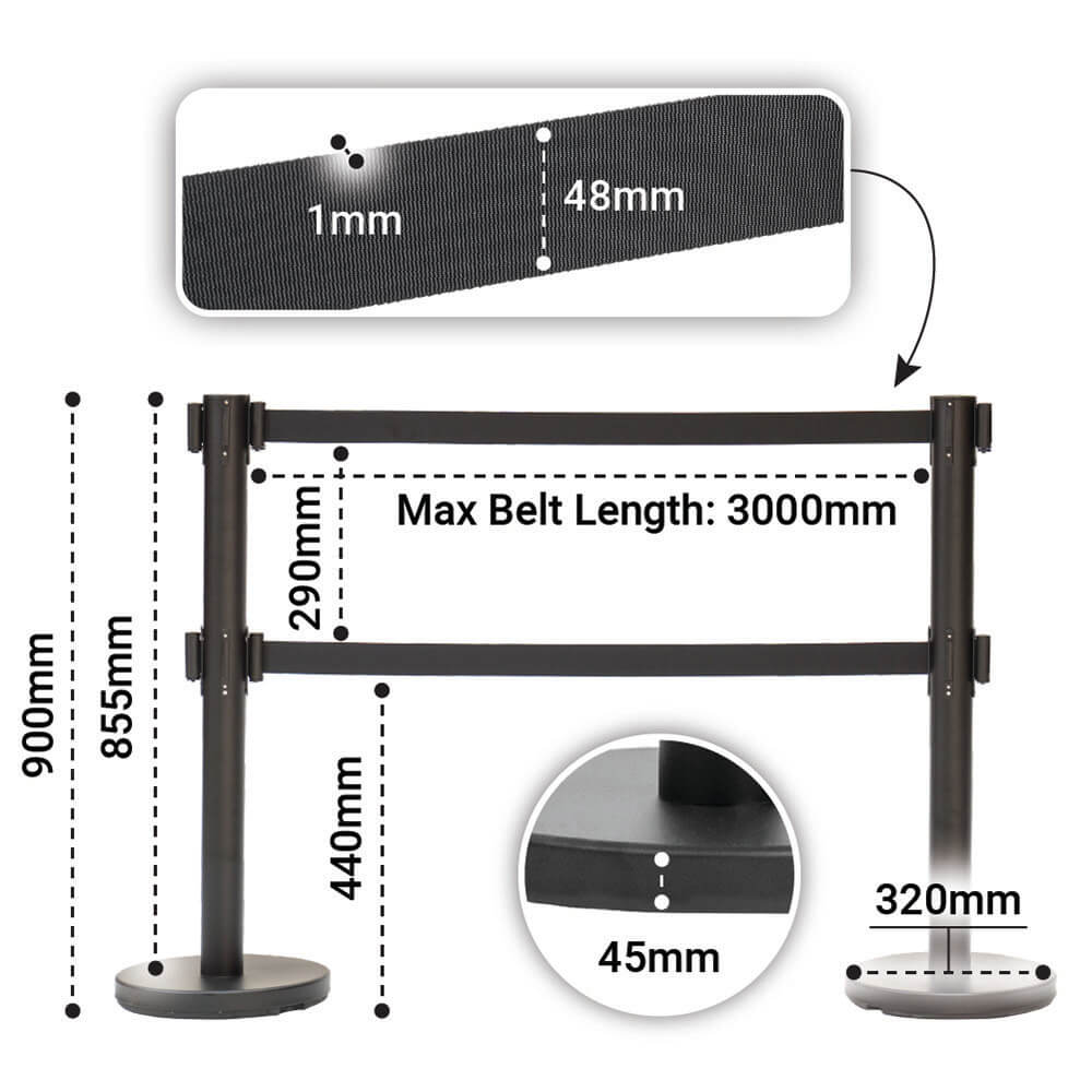 Aisle Stanchions