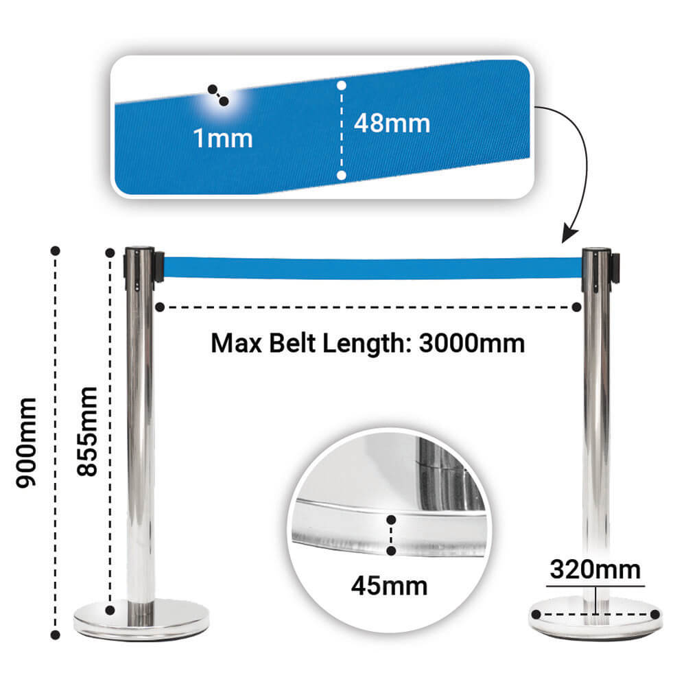Retractable Belt Barriers