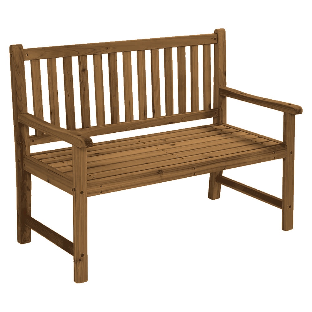 Walnut Wooden Bench
