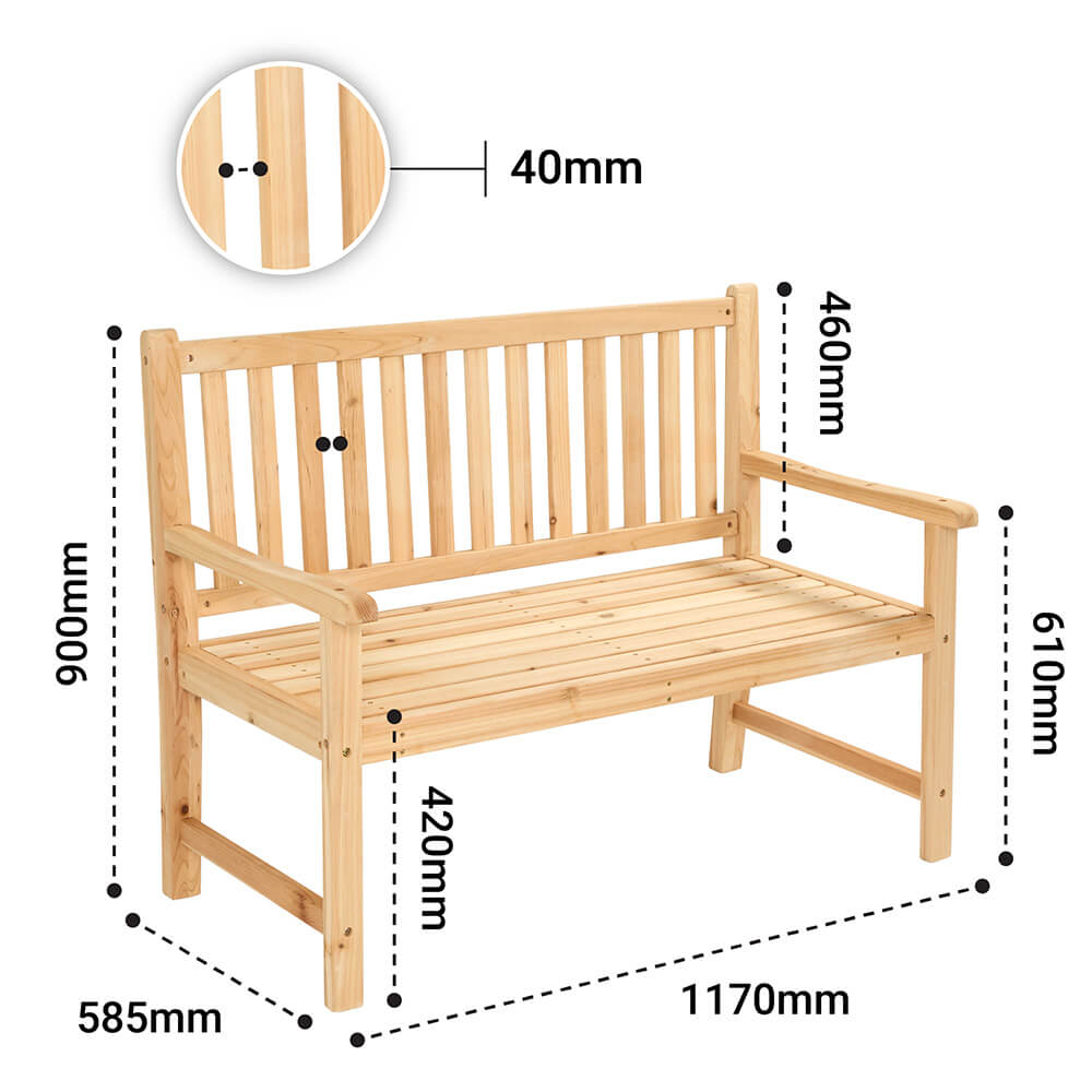 Wooden Bench