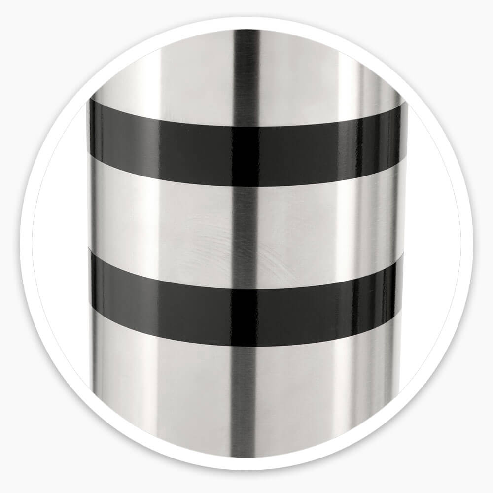 Flat Top Stainless Steel Bollard