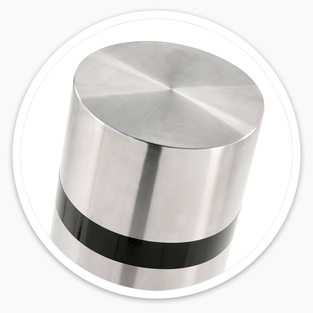 Flat Top Stainless Steel Bollard