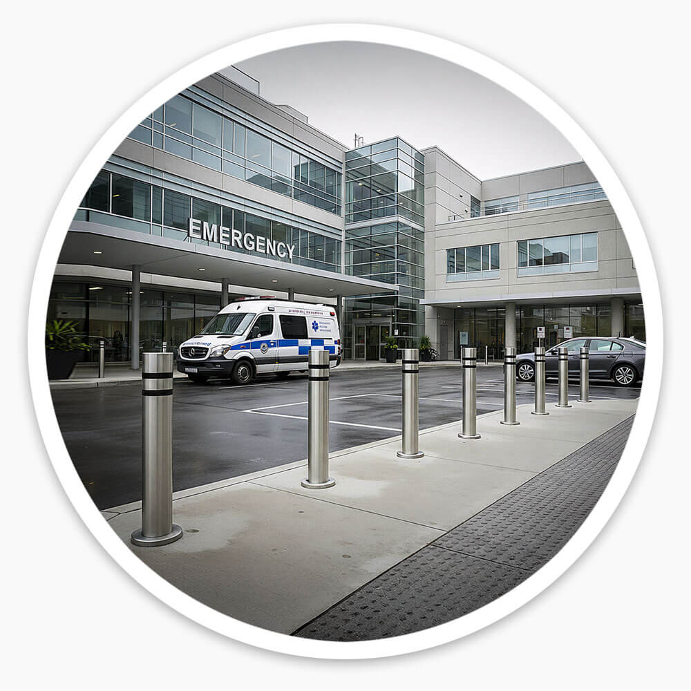 Mitre Stainless Steel Bollard