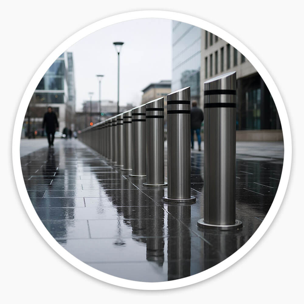 Mitre Top Street Bollard