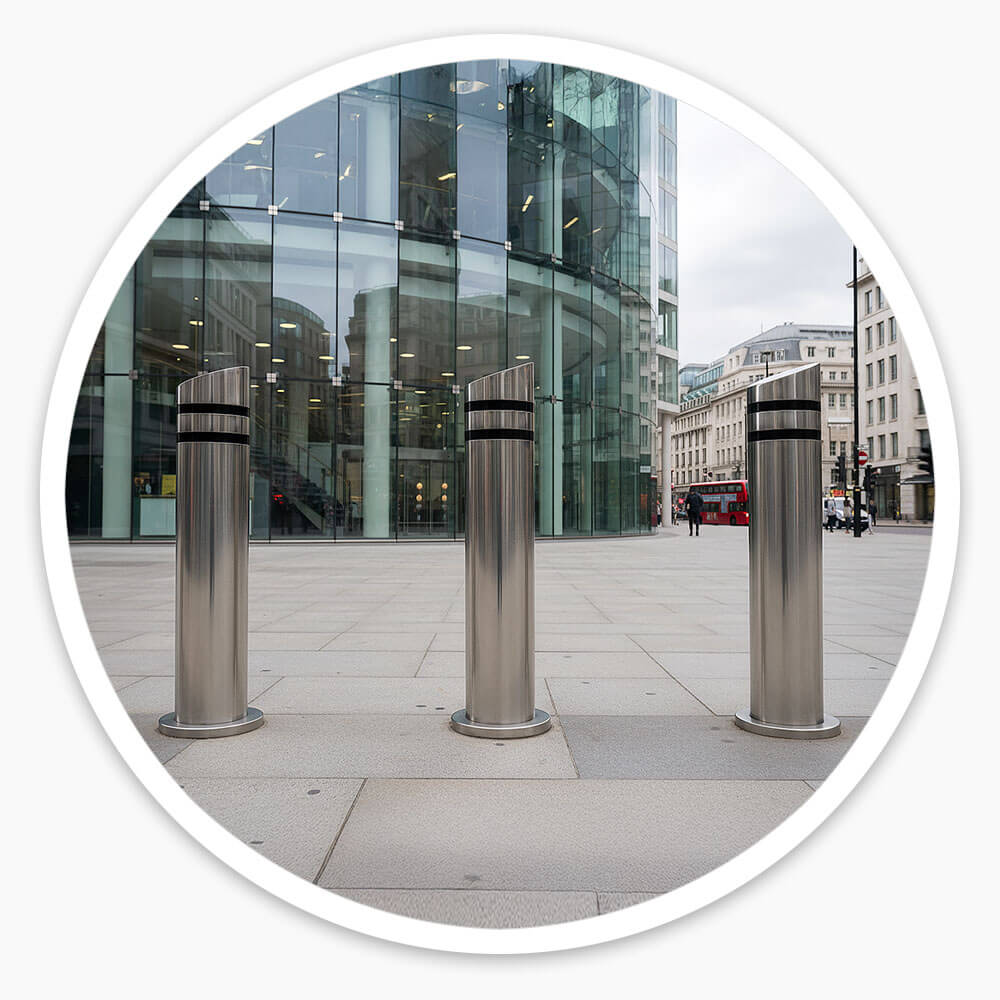 Mitre Top Street Bollard