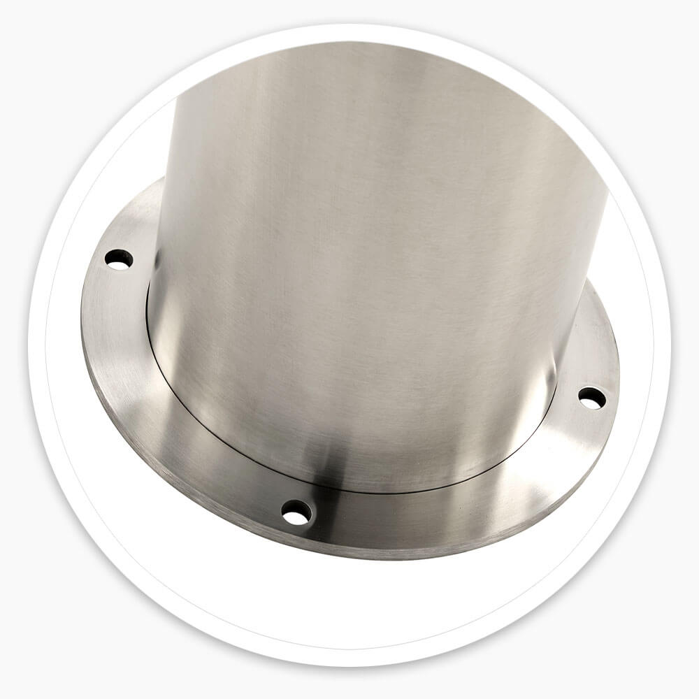 Mitre Top Steel Bollard
