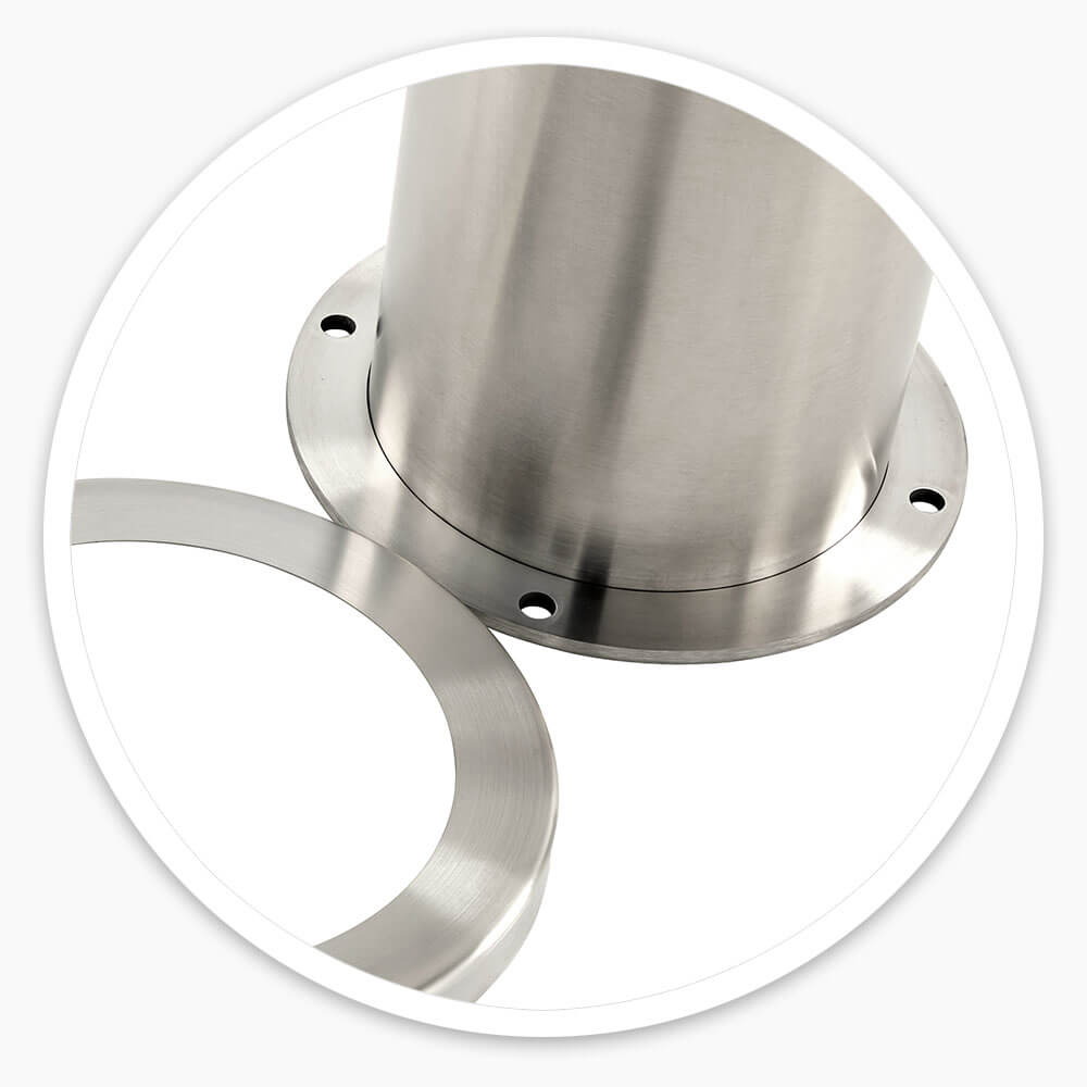 Mitre Top Steel Bollard