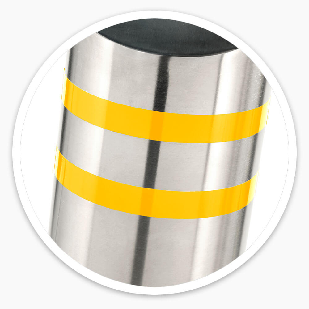Mitre Top Steel Bollard