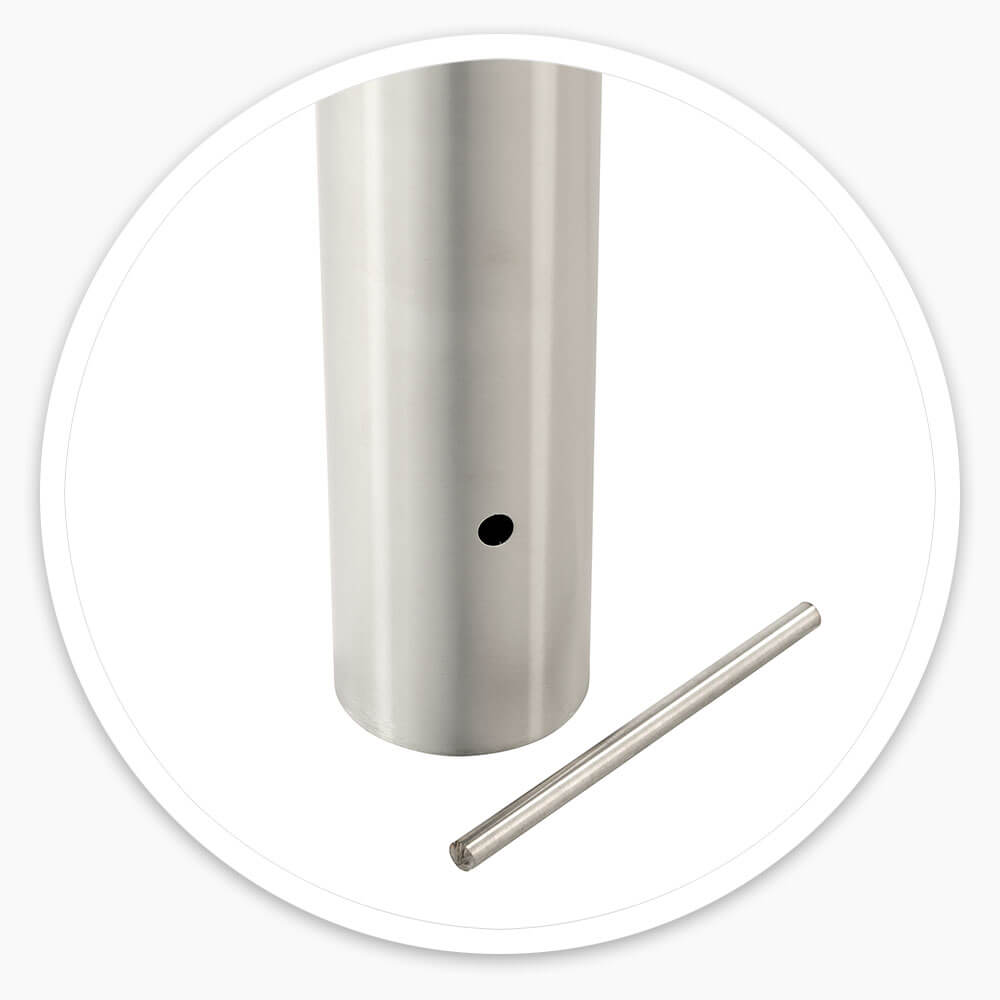 Fixed Stainless Steel Bollard