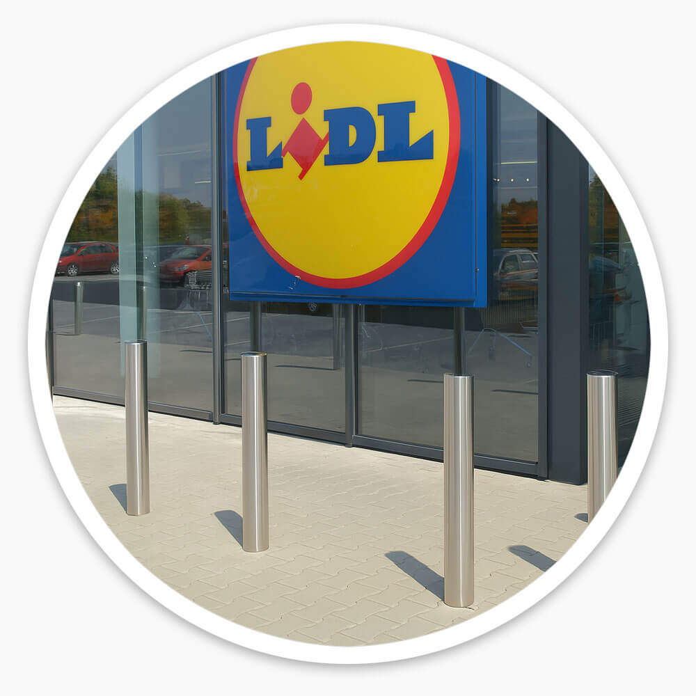 Fixed Stainless Steel Bollard