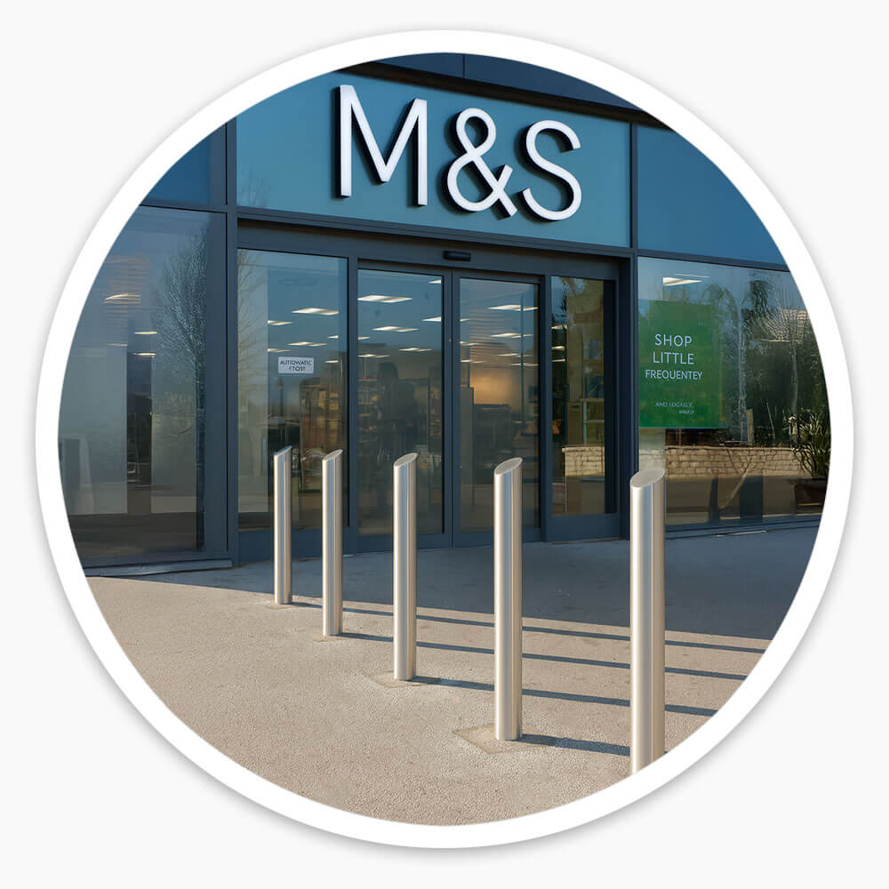 Mitre Top Fixed Bollard