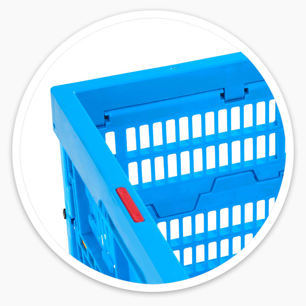 Folding Mesh Container