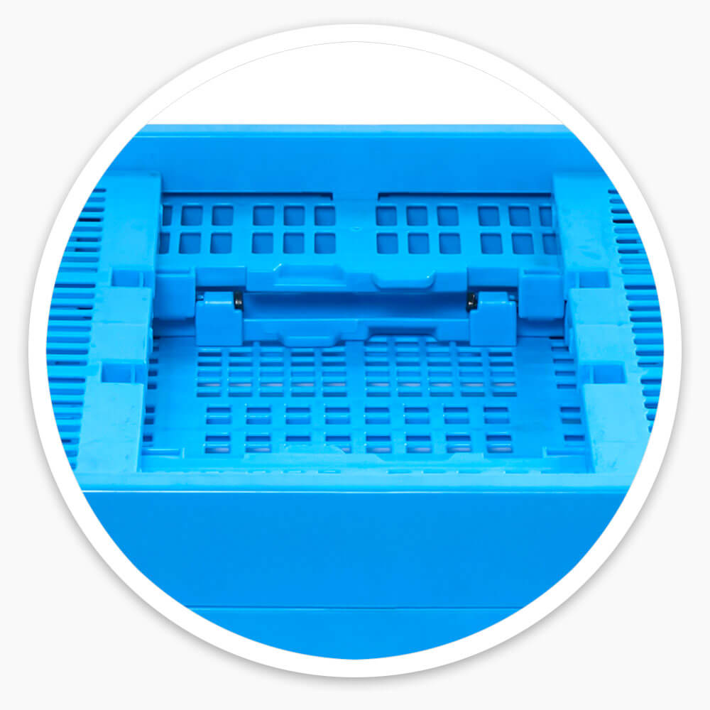 Folding Mesh Container