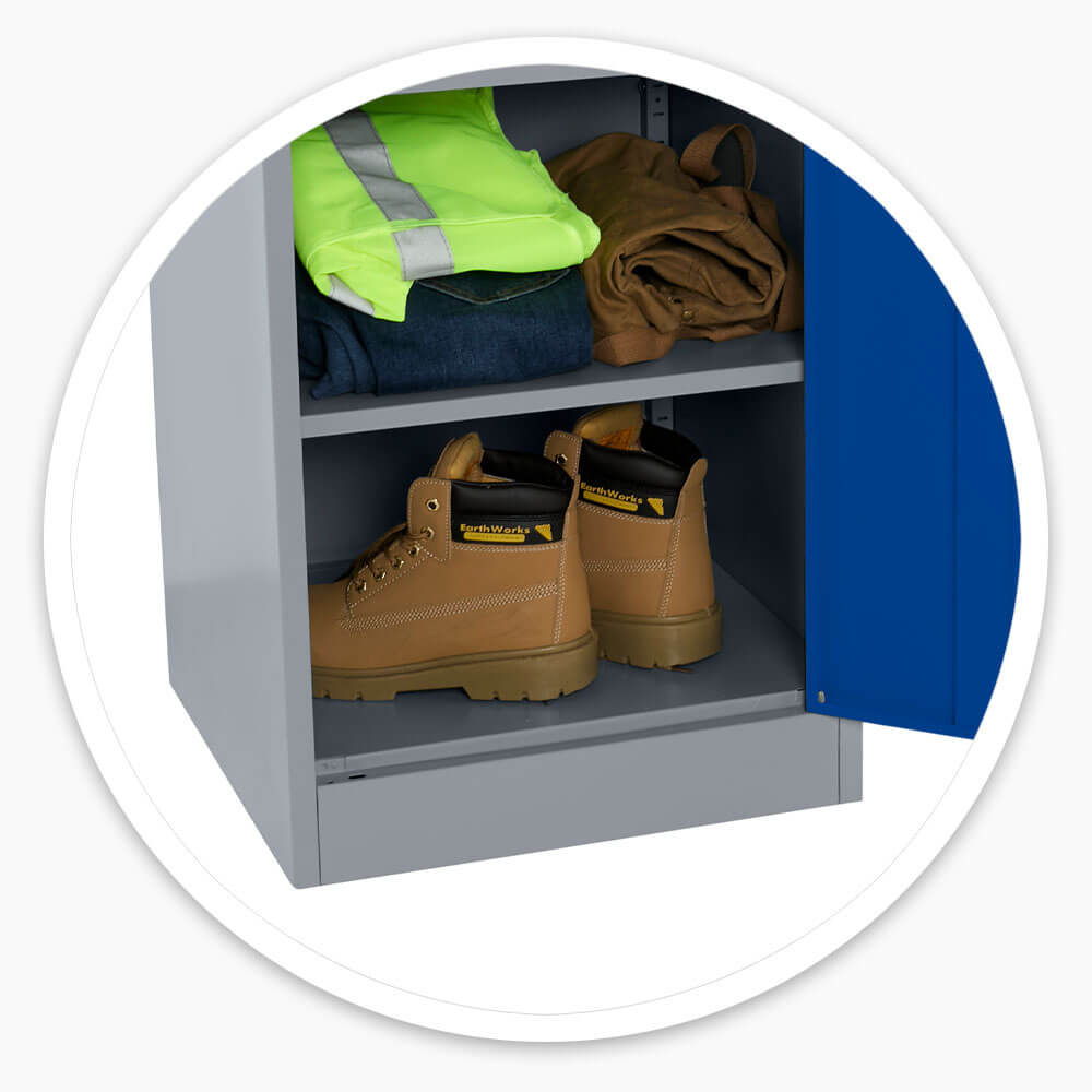 Secure Metal Cabinet