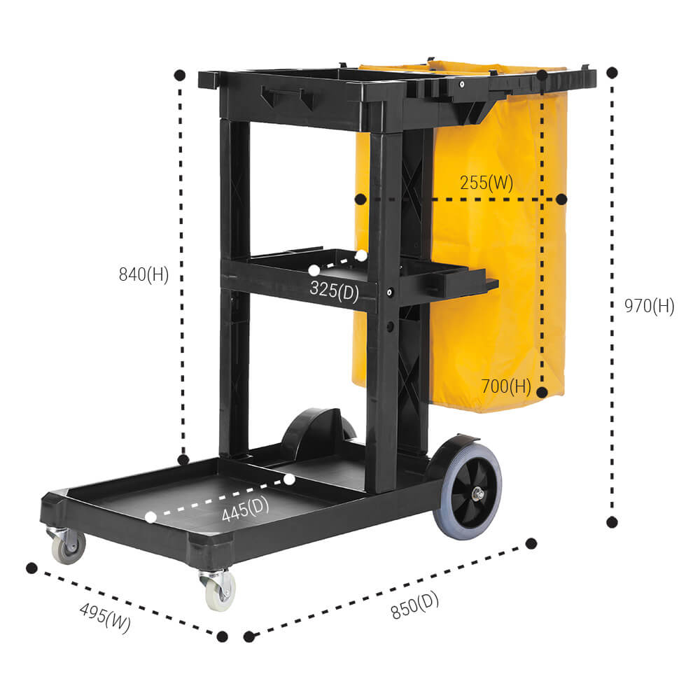 Economy Cleaning Cart | Free Delivery