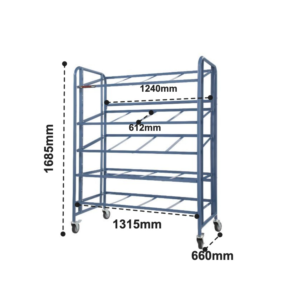 Mobile Picking Bin Trolley