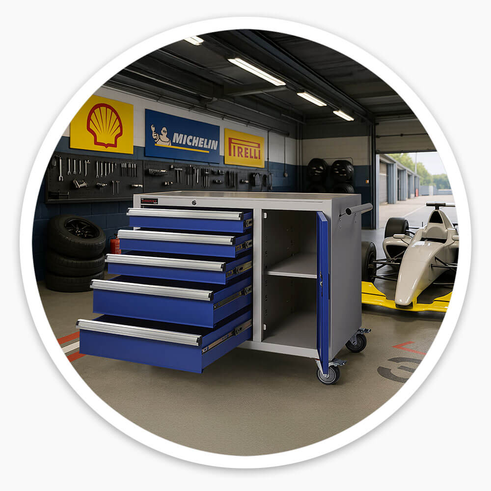 Tool Cabinet on Wheels