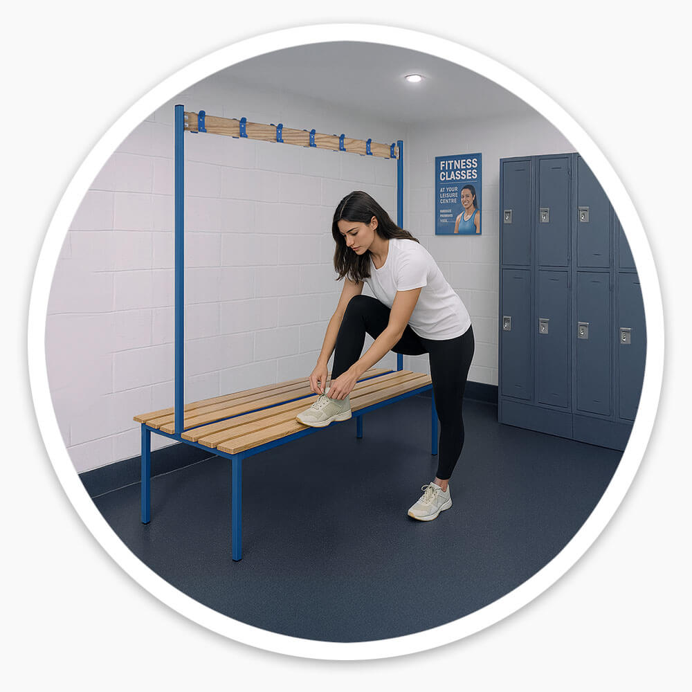 Locker Room Bench