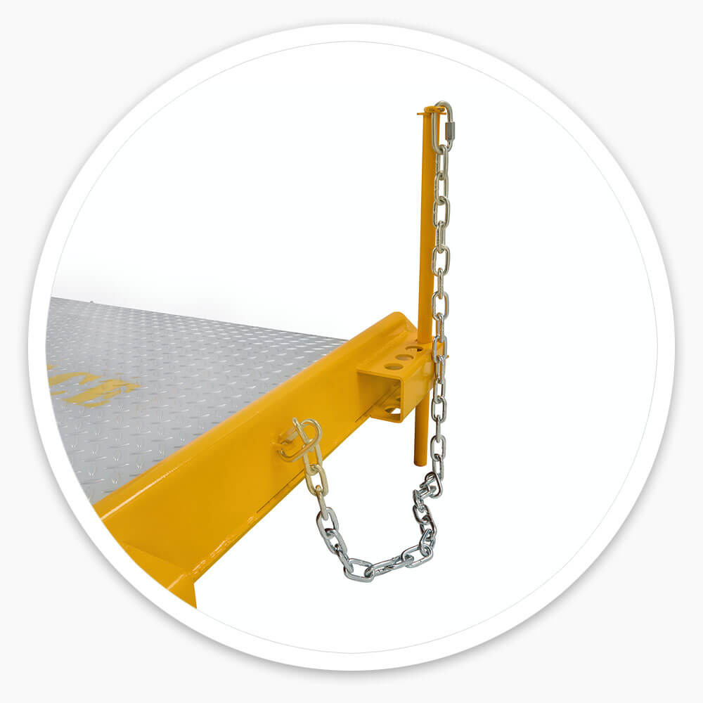 Steel Dock Board with Handles