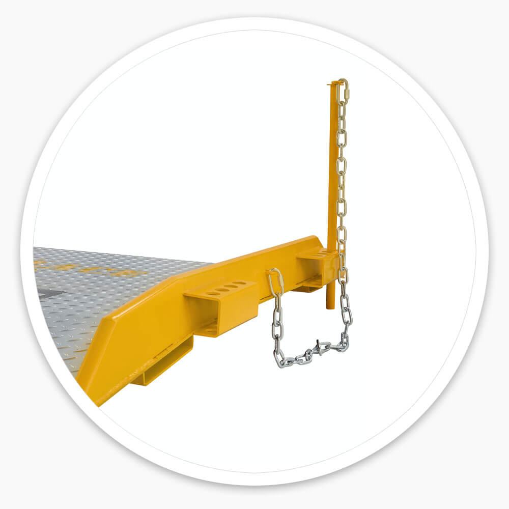 Steel Dock Board with Handles