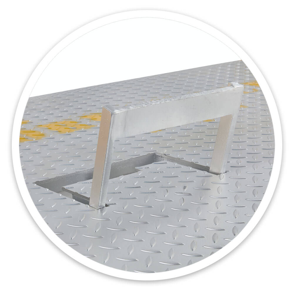 Steel Dock Board with Handles