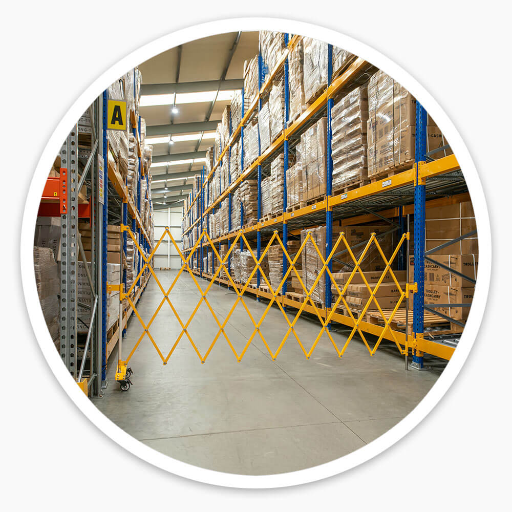 Expanding Aisle Barrier