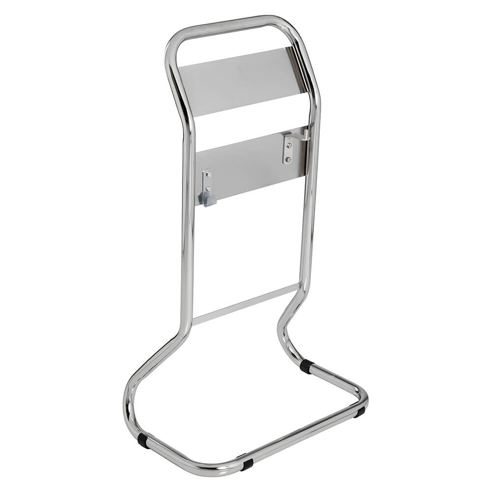 Twin Chrome Fire Extinguisher Stand