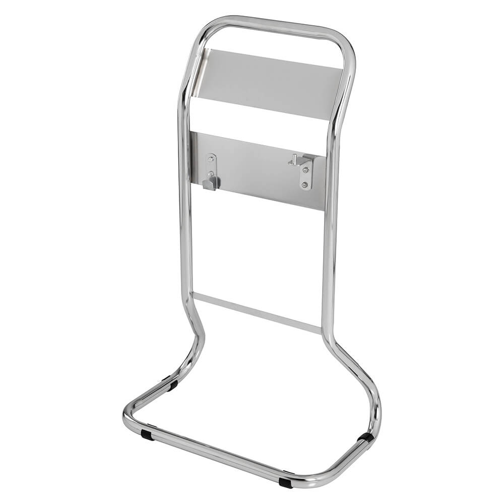 Twin Chrome Fire Extinguisher Stand