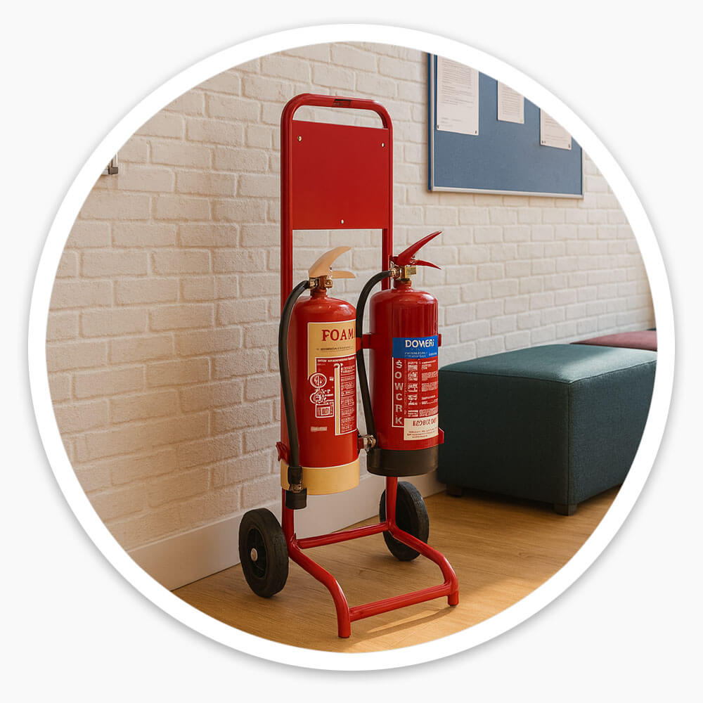 Fire Extinguisher Trolley