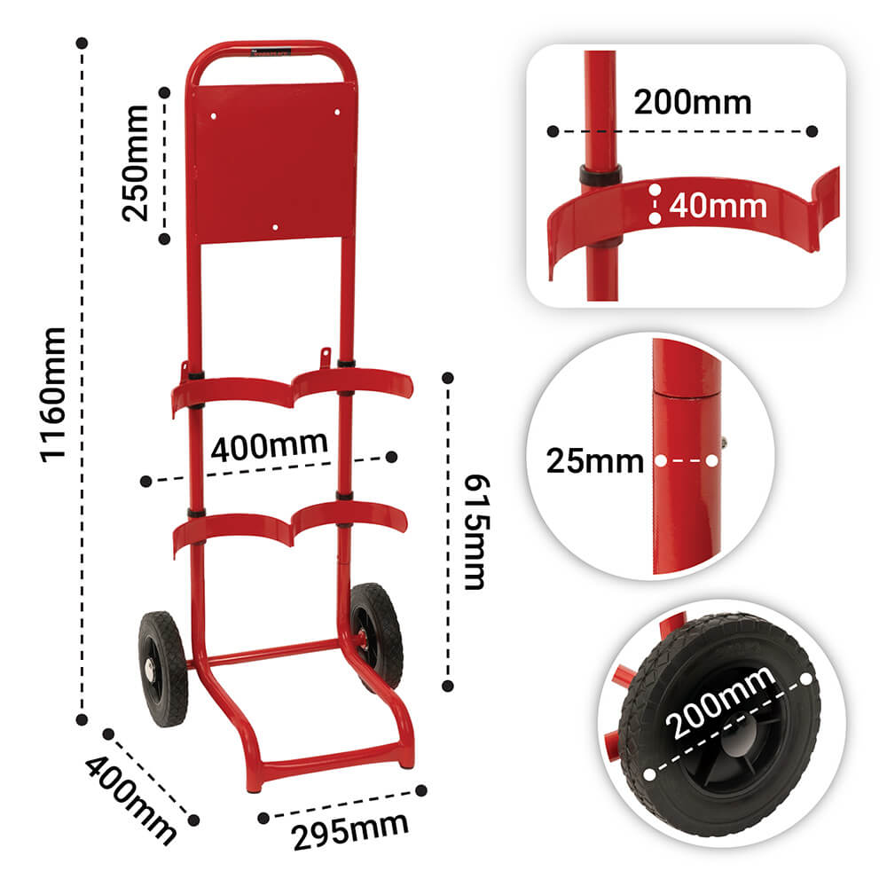 Fire Extinguisher Trolley