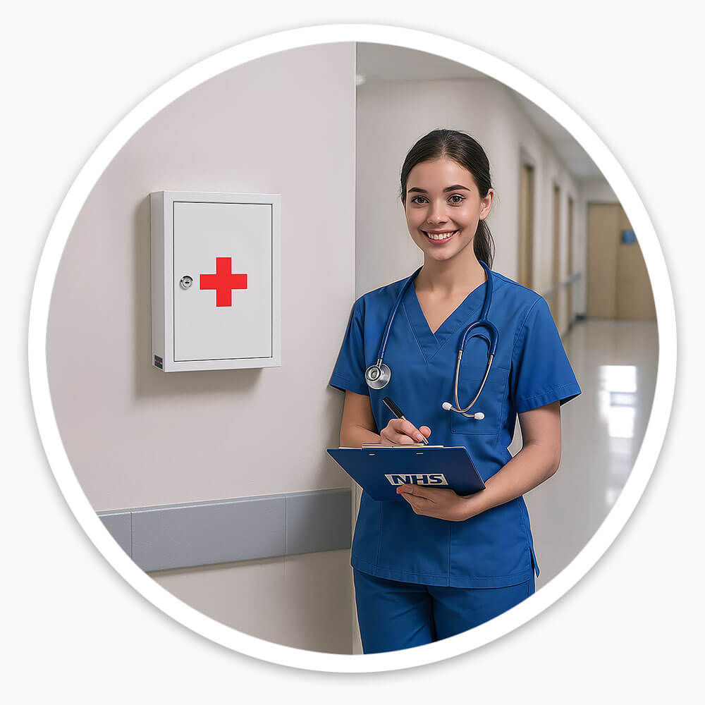 First Aid Lockable Cabinet