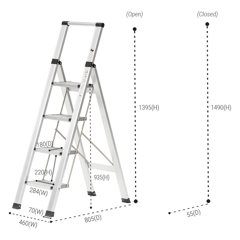 Aluminium Step Ladder