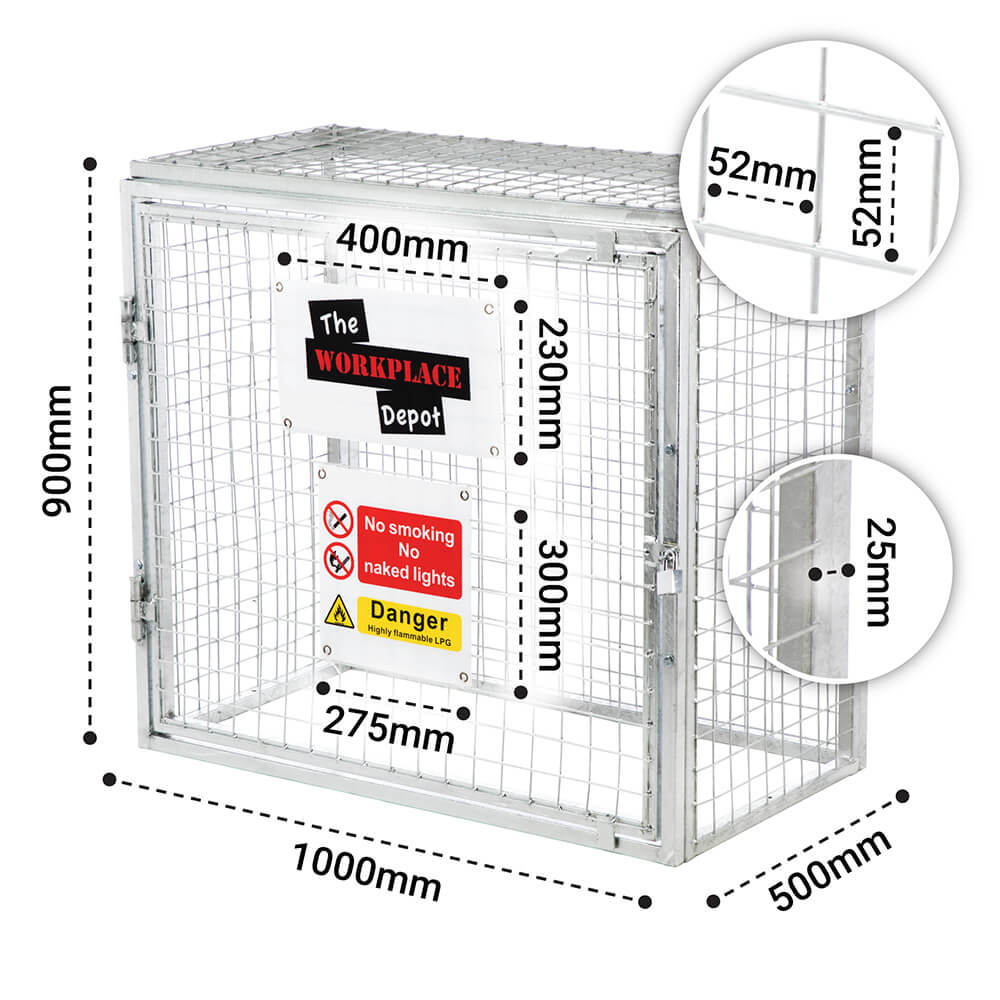 Gas Bottle Cage