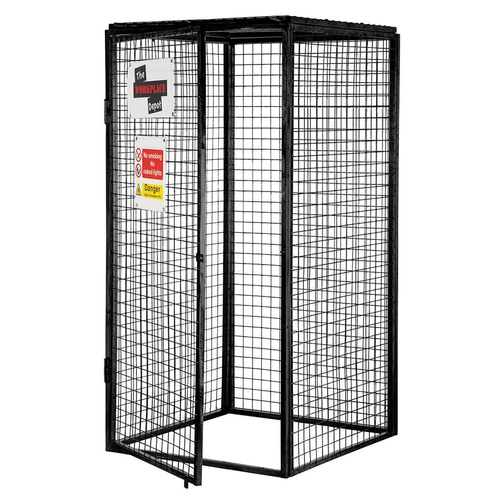 Gas Bottle Mesh Cage