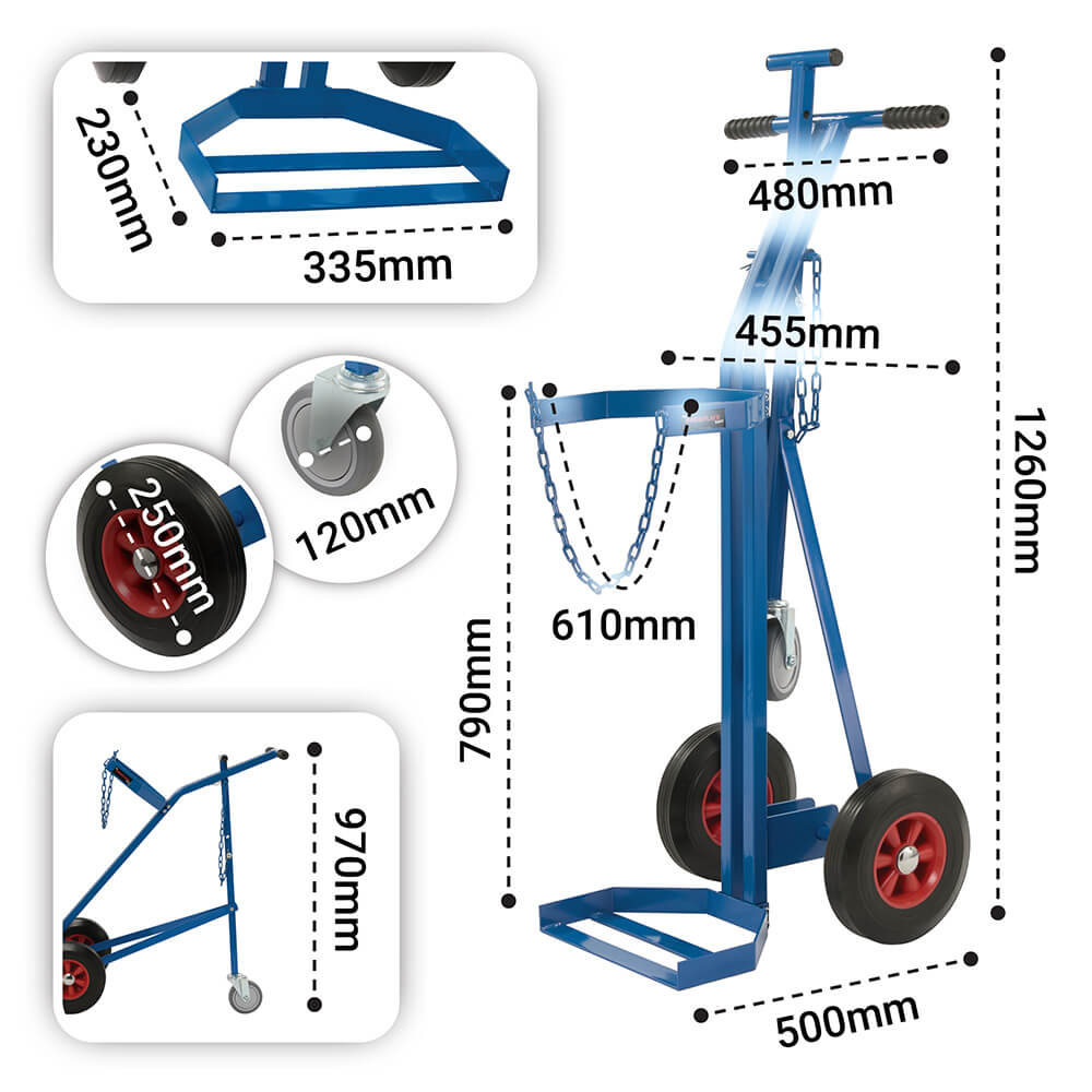 Single Cylinder Trolley