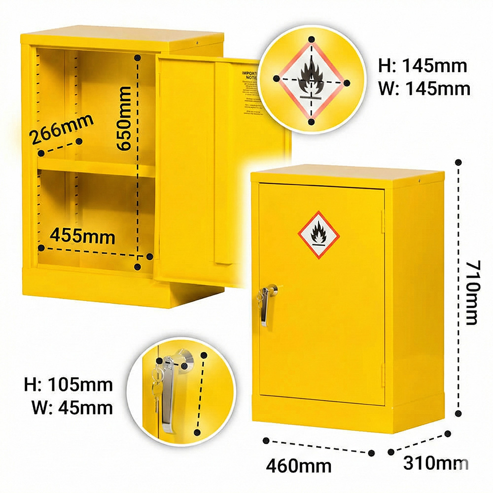 Flammable Material Storage Cabinet