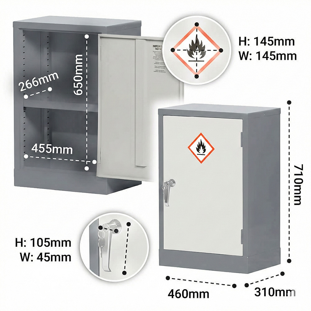 Hazardous Material Storage Cabinet