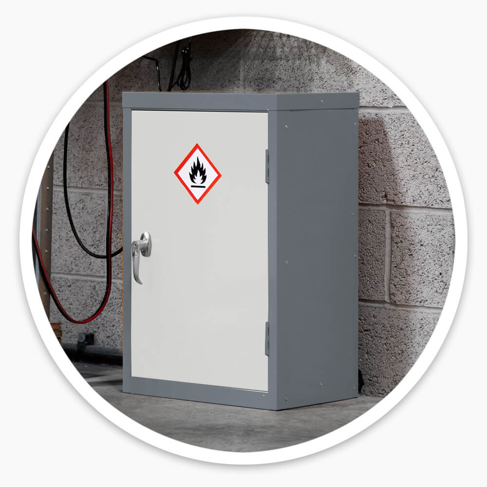 Hazardous Material Storage Free Delivery